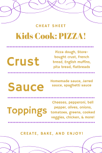 Kids Cook- PIZZA!