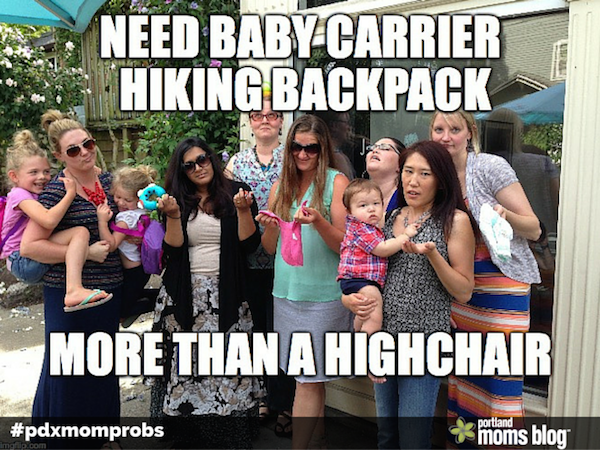 #PDXMomProbs-HikingPack