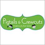 Pigtail and Crew Cuts logo