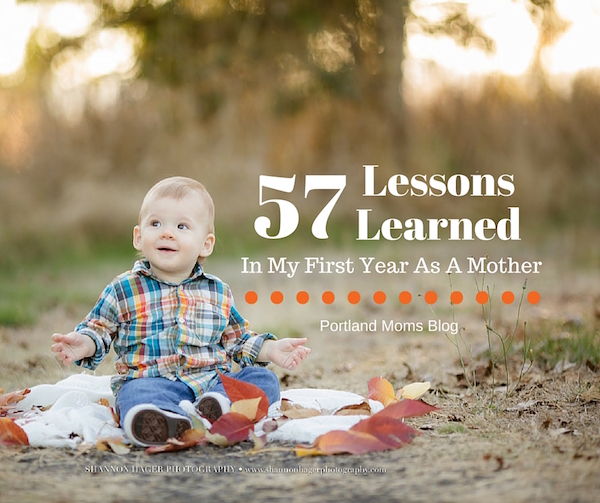 Lessons from First Year of Motherhood