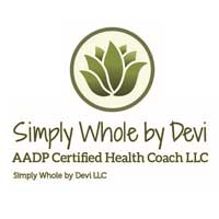 Simply Whole With Devi logo