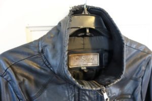 Kat Depner's frayed jacket that isn't worth keeping