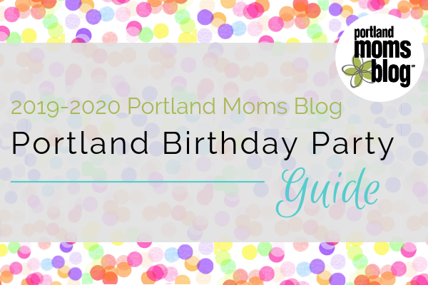 Logo for 2019-2020 Portland Birthday Party Guide