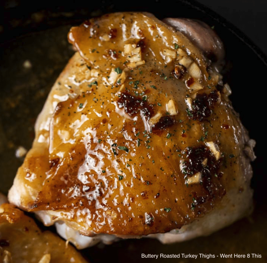 Buttery Roasted Turkey Thighs