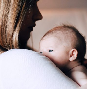 Mom with Baby - Postpartum depression
