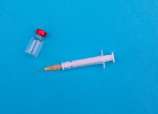 Syringe and vial