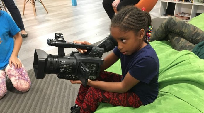 Future Filmmakers: Kid with camera filming