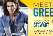 Meet and Greet event with Booboo Stewart at Columbia Gorge Outlets August 13